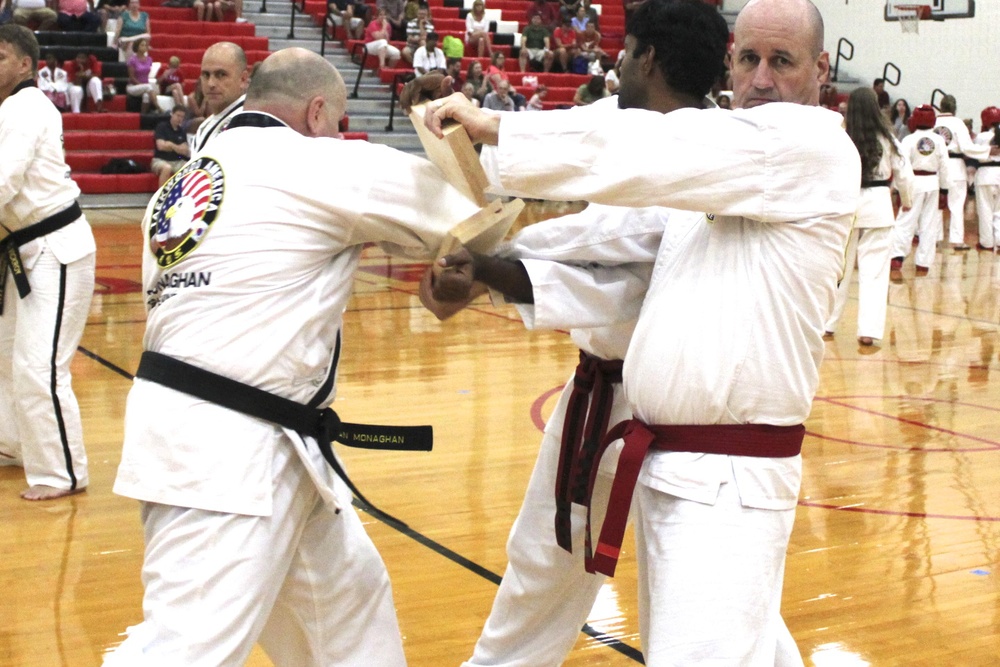Taekwondo-Karate-breek-test