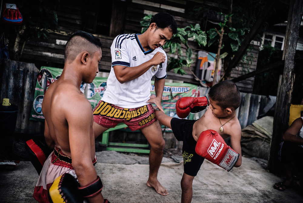Blood, sweat and tears: Muay Thai child fighters