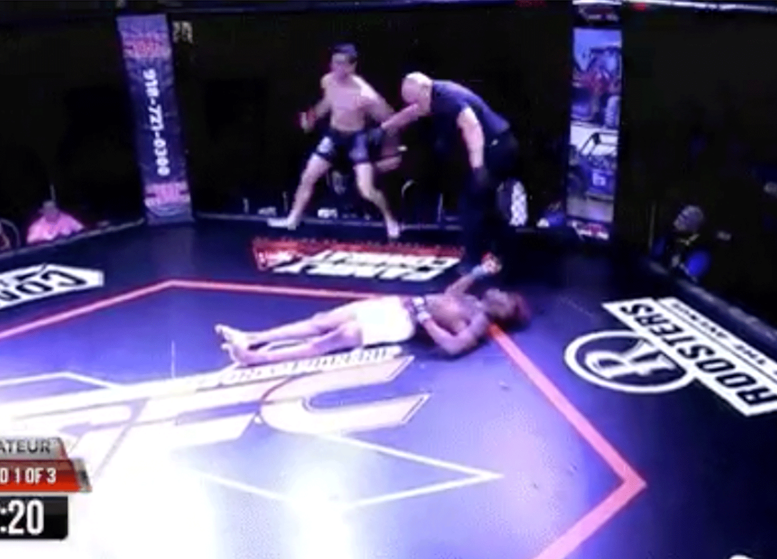 Chasen-Umholtz-brutal-KO-James-Webb