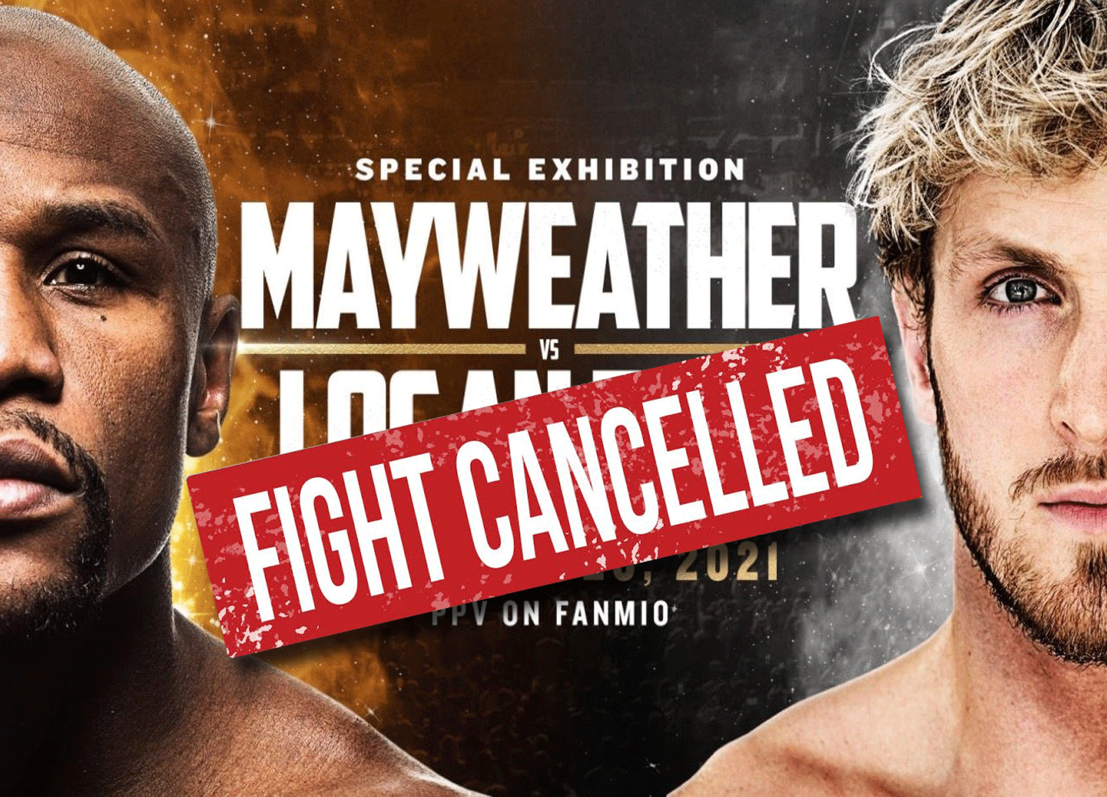 Floyd-Mayweather-tegen-Logan-Paul-afgelast