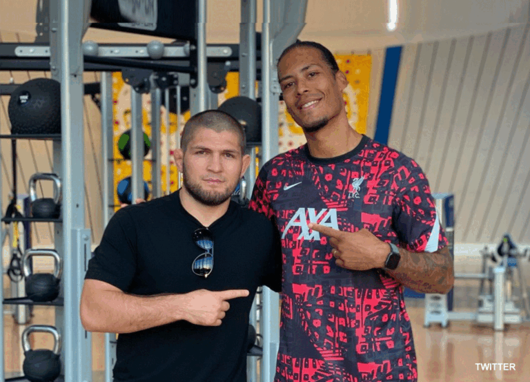 Khabib-Nurmagomedov-met-Virgil-van-dijk-768x553