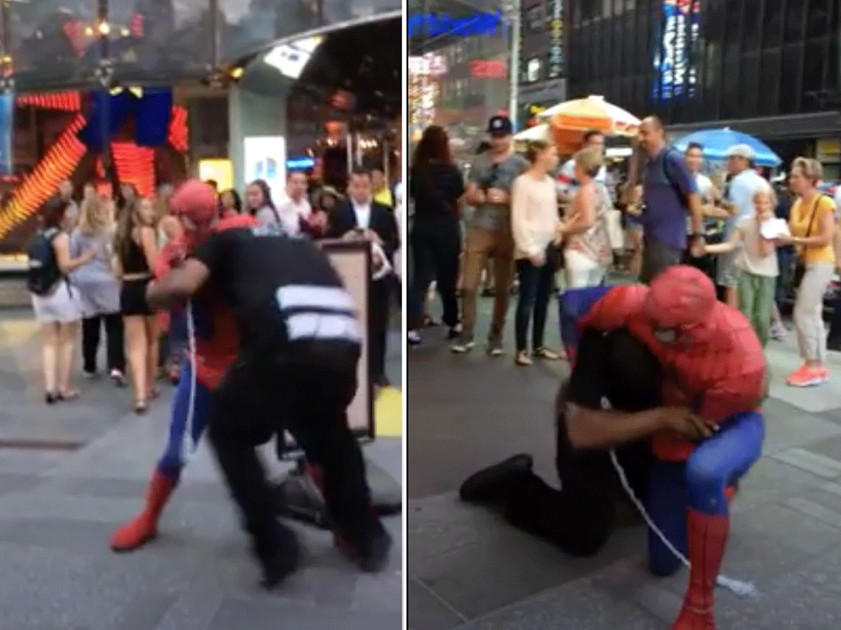 Spiderman-MMA-skills