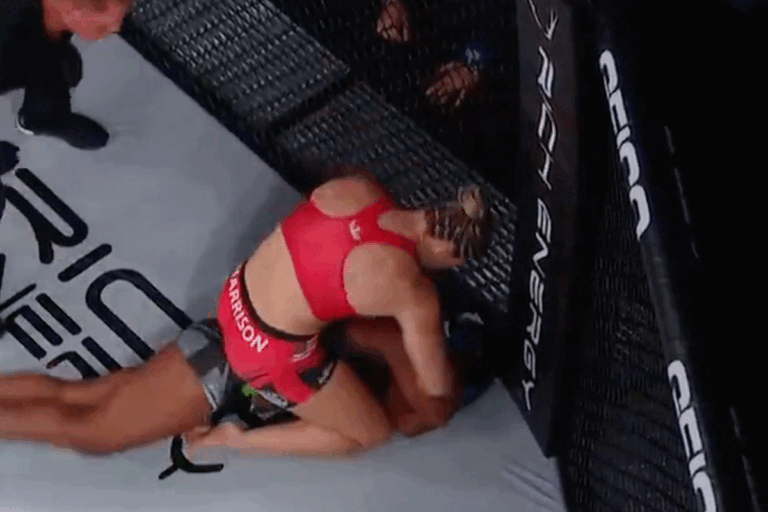 Kayla-Harrison-verslaat-Mariana-Morais-tijdens-PFL-6-768x512