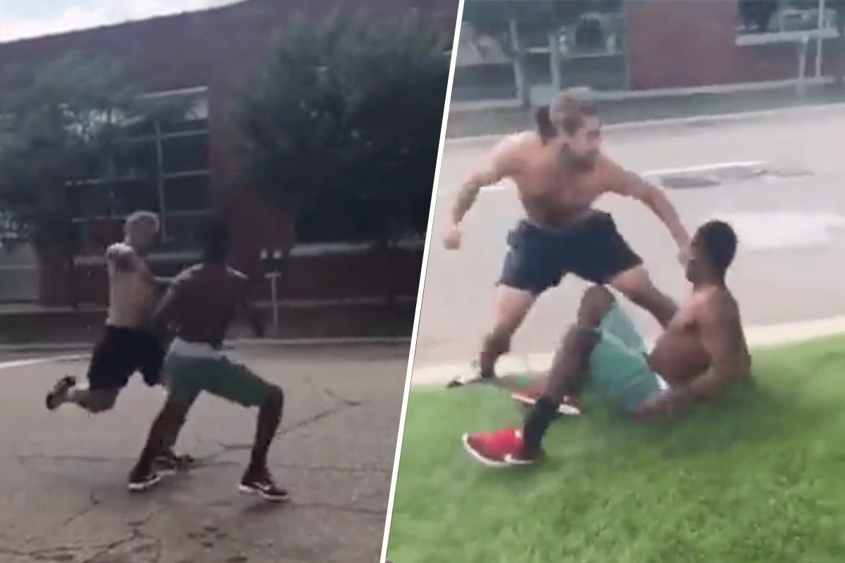 Lastpak-krijgt-klappen-van-MMA-vechter
