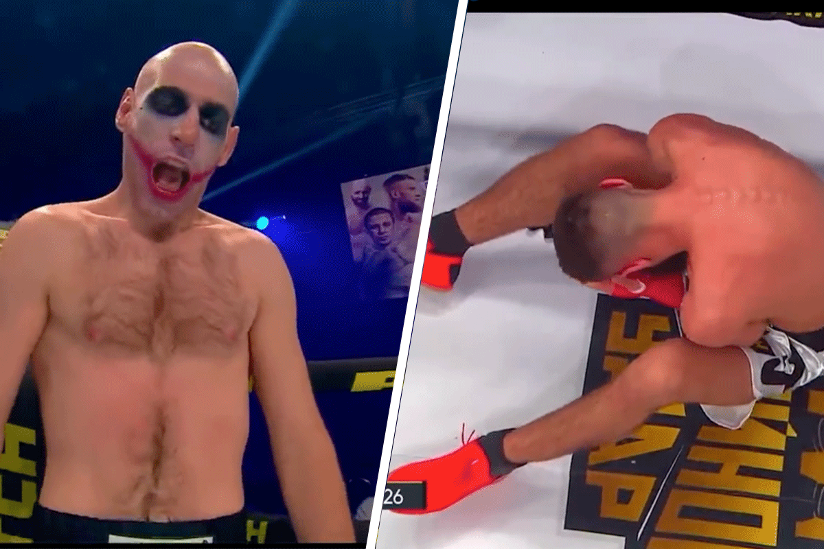 Joker-breekt-neus-rivaal-in-MMA-gevecht