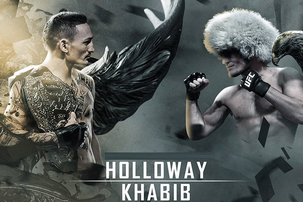 UFC-comeback-Khabib-tegen-Holloway