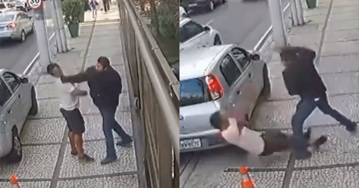 Brutale-foutparkeerder-nokkie-geslagen