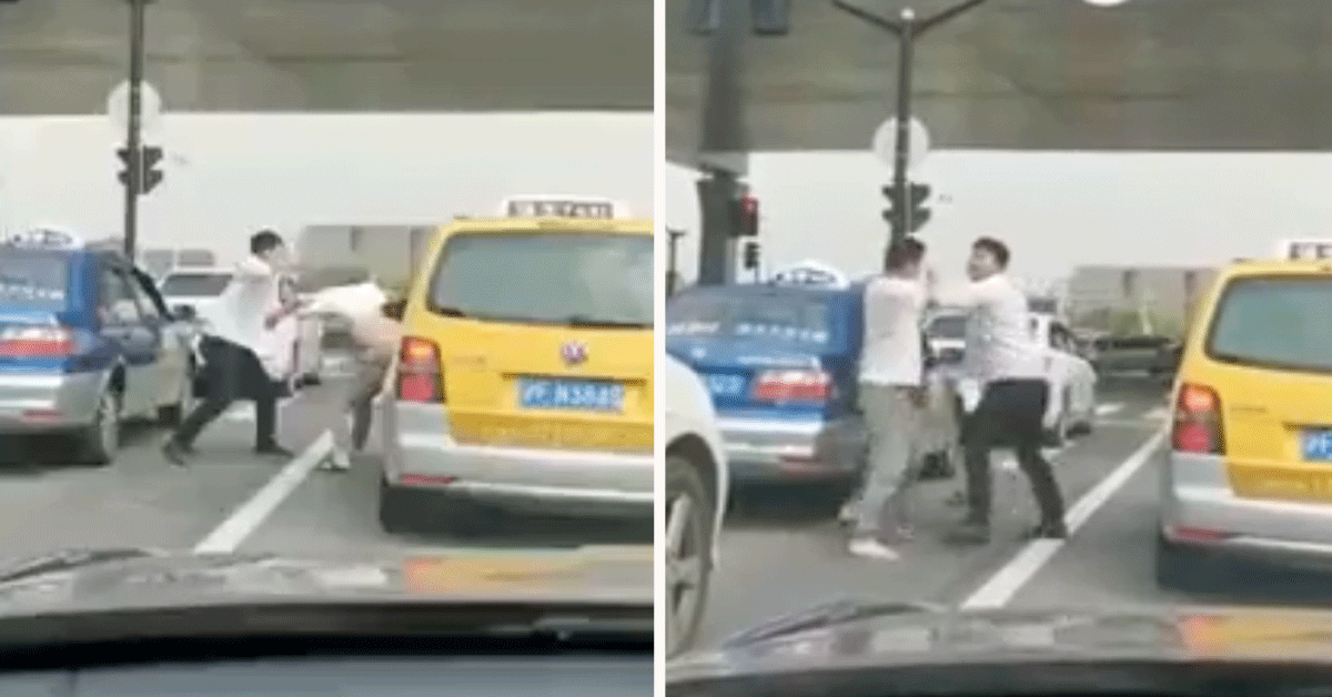 taxi-en-klant-vechten