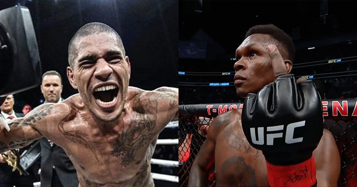 UFC-titelgevecht-Israel-Adesanya-en-Alex-Pereira