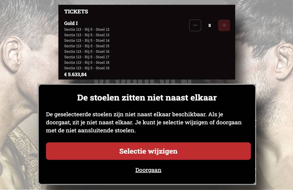 Glory 100 raakt niet uitverkocht: dit is waarom