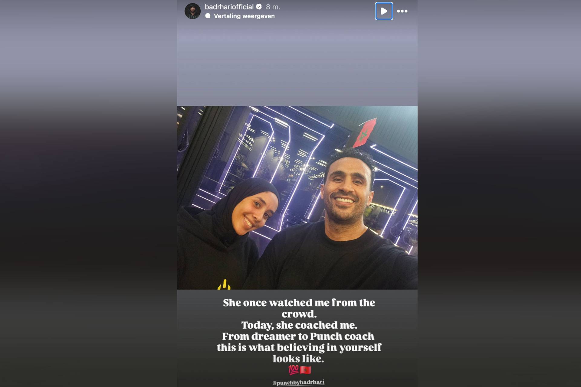 Badr Hari’s bijzondere moment in de sportschool - van fan naar coach