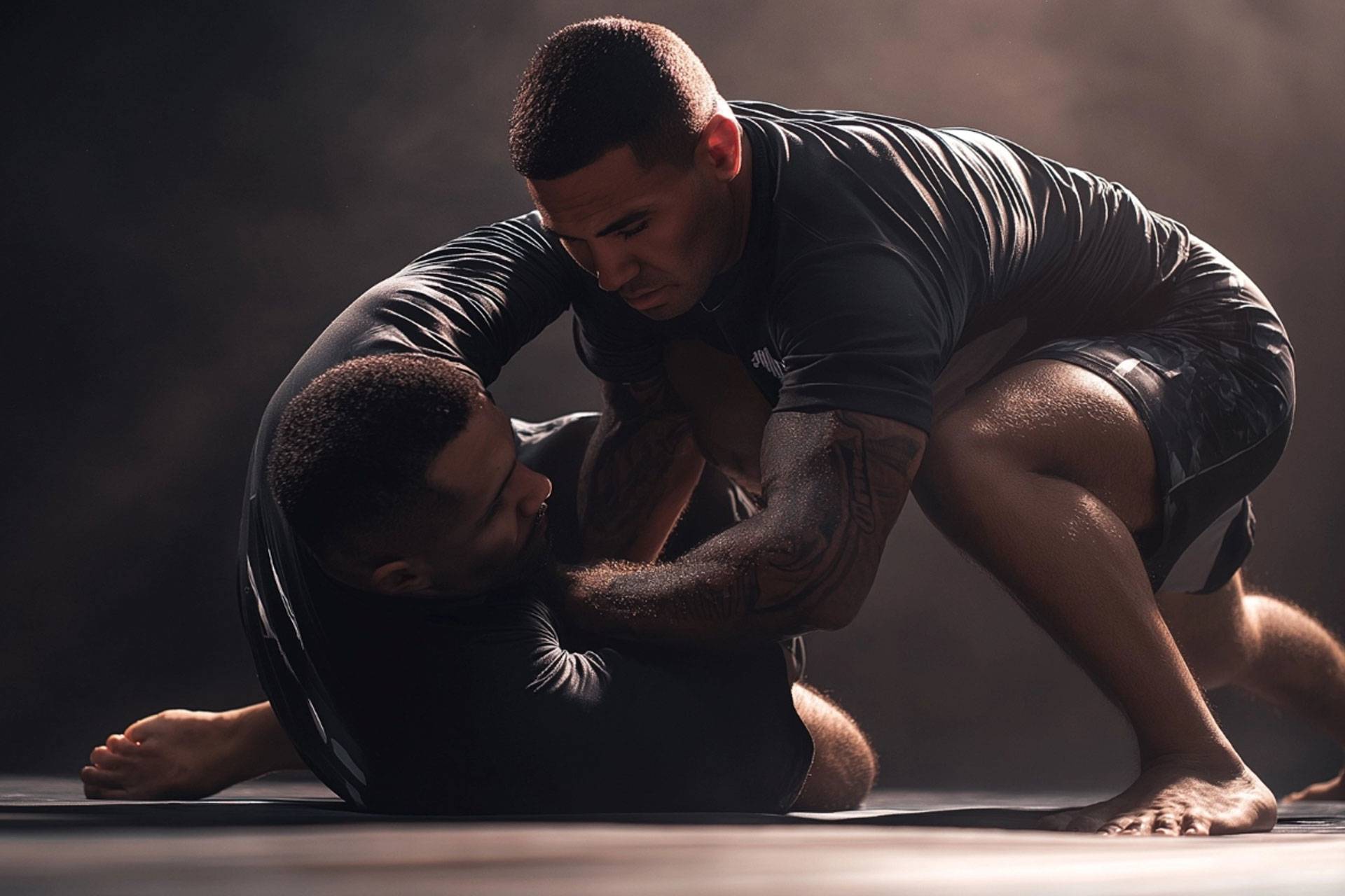 Brazilian Jiu-Jitsu training met focus op conditie, kracht en controle