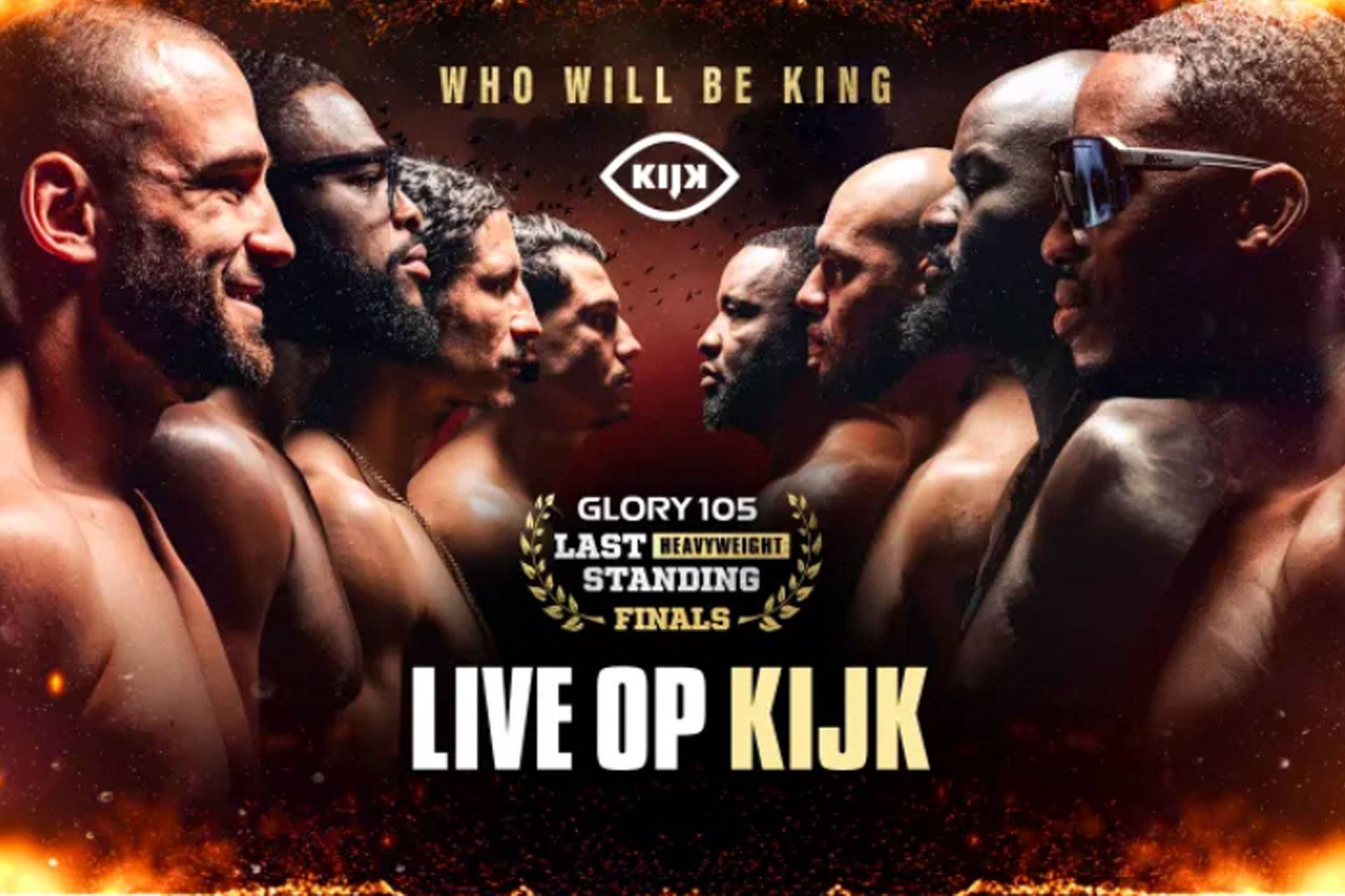 Glory Kickboxing keert terug op Nederlandse tv vanaf 2026 – zonder abonnement