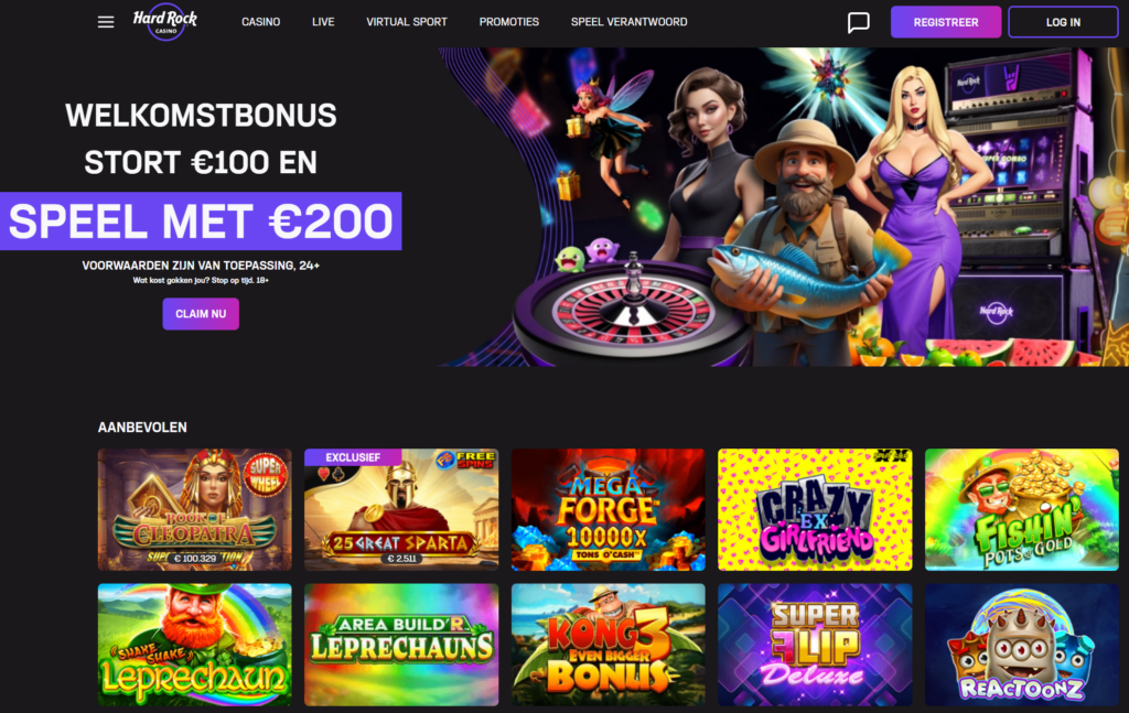 Hard Rock Casino snelst uitbetalende online casino Nederland startpagina met welkomstopties