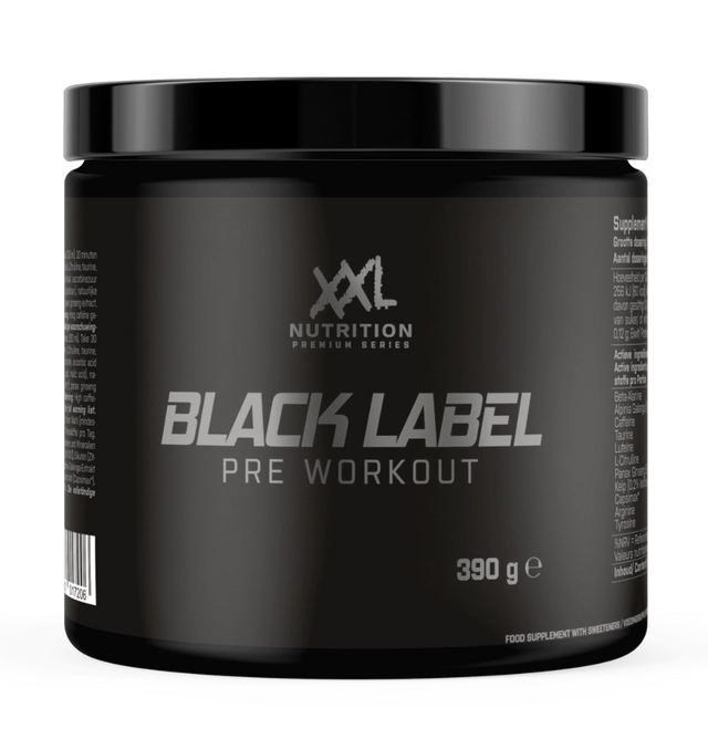 XXL Nutrition Black Label - Pre Workout