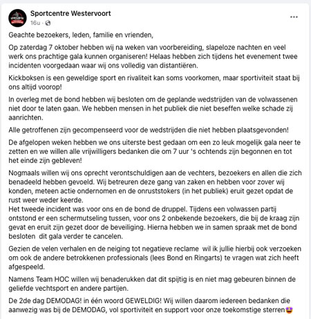 kickboksgala westervoort