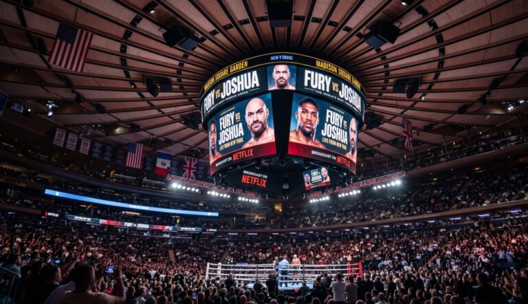 Fury va Joshua in Madison Square Garden