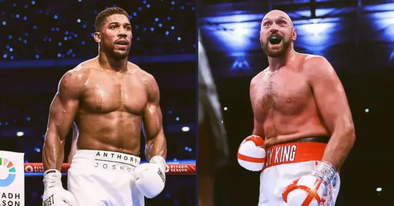 Tyson Fury en Anthony Joshua